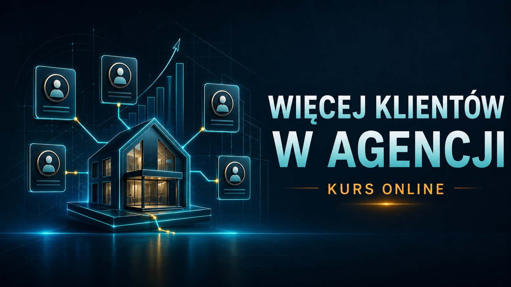 Jak mieć więcej klientów w agencji nieruchomości - (online plus sesja na żywo 24.09.2026)